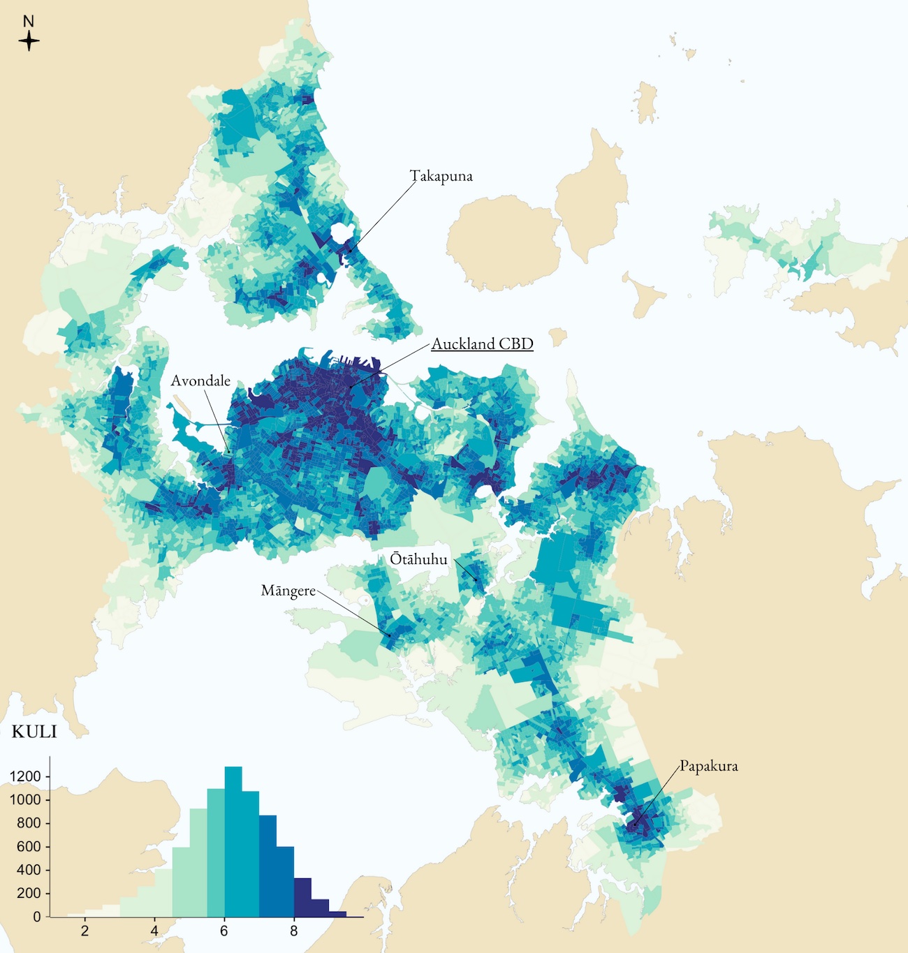 kiwi urban liveability index